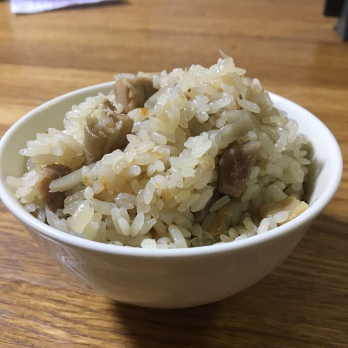 鶏ごぼうご飯　おにぎりでも☆